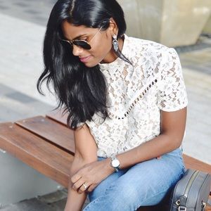 Wayf Lace Greyson Top